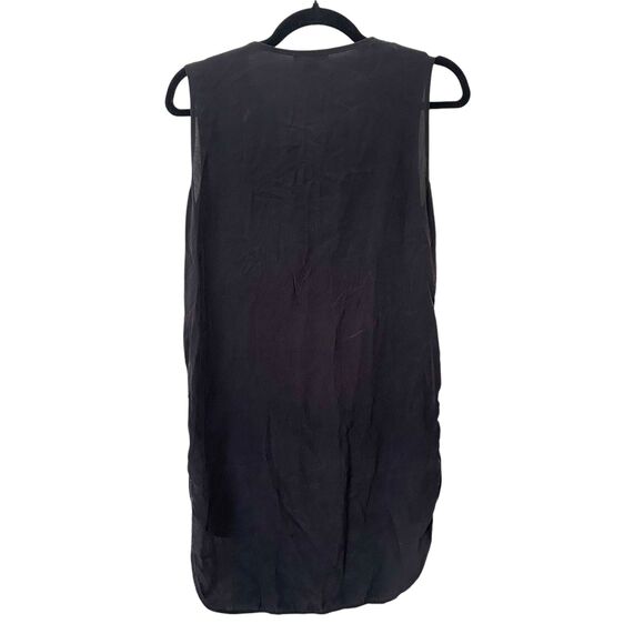 COS Sleeveless Silk Knit‎ Tunic Black Small - Picture 3 of 4